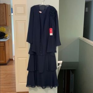 Gorgeous Navy Mother of the bride dress NWT✨